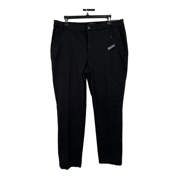 NYDJ pants Sadie slim twill black size 12 - Picture 1 of 6